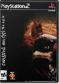 Twisted Metal Black PAL Playstation 2  box art